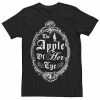 Men's Disney Snow White Apple Of Her Eye Mirror Art Tee