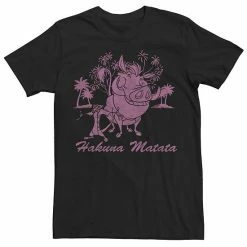 Men's Disney The Lion King Timon & Pumbaa Portrait Tee