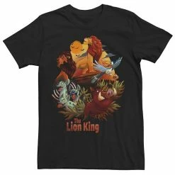 Men's Disney The Lion King Main Cast Poster Tee