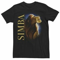 Men's Disney The Lion King Simba Glow Portrait Tee