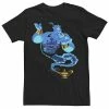 Men's Disney Aladdin Genie Portrait Agrabah Fill Tee Black -Disney Sales Store unnamed file 4669