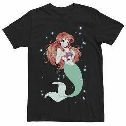 Men's Disney The Little Mermaid Anime Ariel Tee