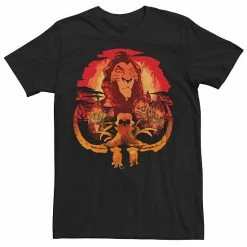 Men's Disney The Lion King Treacherous Scar Bad Lands Tee