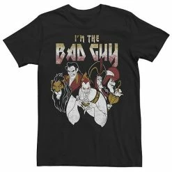 Men's Disney Villains I'm The Bad Guy Group Portrait Tee