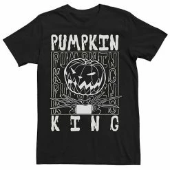 Men's Disney The Nightmare Before Christmas Pumpkin King Stack Tee