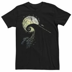 Men's Disney The Nightmare Before Christmas Jack Spiral Hill Tee