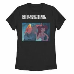 Juniors Disney Villains Valentines Where To Go For Dinner Meme Tee