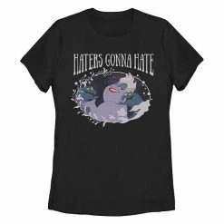 Juniors' Disney's The Little Mermaid Ursula "Haters" Missy Crew Tee