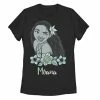 Juniors' Disney Moana Wayfinder Floral Graphic Tee -Disney Sales Store unnamed file 4749