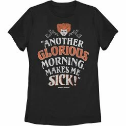 Juniors' Disney Hocus Pocus Another Glorious Morning Makes Me Sick Tee
