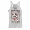 Disney's Mickey And Friends Mickey & Minnie Tarot Card Juniors' Racerback Graphic Tank Top -Disney Sales Store unnamed file 4772
