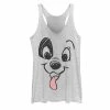 Juniors' Disney 101 Dalmatians Patch Puppy Tongue Out Face Graphic Tank -Disney Sales Store unnamed file 4779