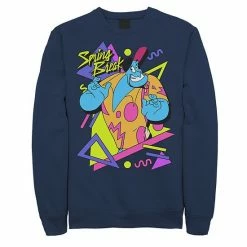 Men's Disney's Aladdin Genie Retro 90's Style Fleece