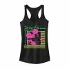 Disney's Mickey Mouse Vintage Kanji Neon Portrait Juniors' Racerback Graphic Tank Top -Disney Sales Store unnamed file 4794