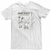 Big & Tall Disney Mickey And Friends Sketches Logo Tee -Disney Sales Store unnamed file 4805