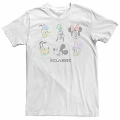 Big & Tall Disney Mickey Mouse & Friends #Classic Portrait Tee