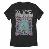 Juniors' Disney Alice In Wonderland Floating Alice Bottle Graphic Tee