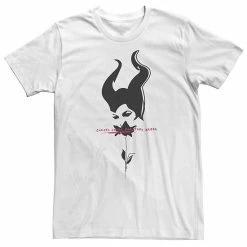 Big & Tall Disney Maleficent Mistress Of Evil Curses Never End Rose Tee