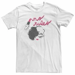 Big & Tall Disney Cruella No Rules Lipstick Tee