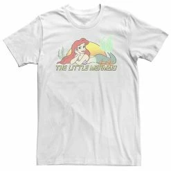 Big & Tall Disney Little Mermaid Ariel Sunset Tee