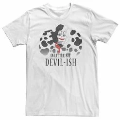 Big & Tall Disney Dalmatians Cruella A Little Bit Tee