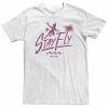 Big & Tall Disney Peter Pan Stay Fly Text Silhouette Poster Tee -Disney Sales Store unnamed file 4856