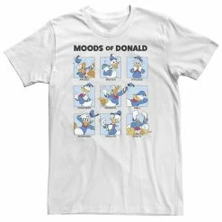 Big & Tall Disney Mickey & Friends Donald Duck Moods Box Up Tee