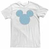 Big & Tall Disney Mickey & Friends Mickey Mouse Blue Paisley Fill Tee