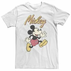 Big & Tall Disney Mickey & Friends Mickey Classic Run Portrait Tee