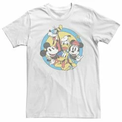 Big & Tall Disney Mickey & Friends Retro Group Shot Tee