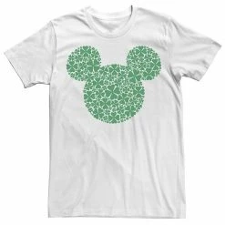 Big & Tall Disney Mickey & Friends St. Patrick's Day Mickey Clovers Tee