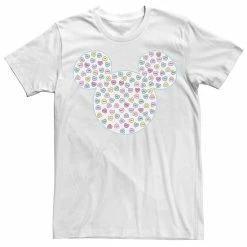 Big & Tall Disney Mickey & Friends Candy Hearts Ear Fill Tee