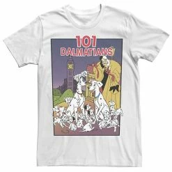 Big & Tall Disney 101 Dalmatians Group Shot VHS Cover Tee