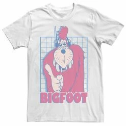 Big & Tall Disney A Goofy Movie Bigfoot Grid Tee