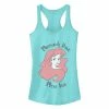 Juniors' Disney's The Little Mermaid Fun Racerback Tank Top -Disney Sales Store unnamed file 4966