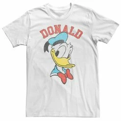 Big & Tall Disney Mickey & Friends Donald Duck Happy Big Face Tee