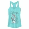 Juniors' Disney's Beauty And The Beast Books Racerback Tank Top -Disney Sales Store unnamed file 4985