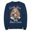 Disney Juniors' Wreck It Ralph 2 Merida Curly Hair Don't Care Crew Fleece