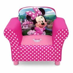 Disney's Minnie Mouse Upholstered Chair By Delta Children