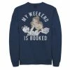 Men's Disney Beauty And The Beast Belle My Weekend Is Booked Sweatshirt -Disney Sales Store unnamed file 4996