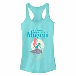 Juniors' Disney's The Little Mermaid Watercolors Racerback Tank Top