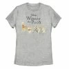 Juniors' Disney Winnie The Pooh Character Lineup Graphic Tee -Disney Sales Store unnamed file 5039
