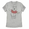Juniors' Disney Winnie The Pooh Art Bear Sketch Graphic Tee -Disney Sales Store unnamed file 5043