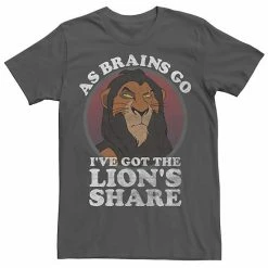 Men's Disney The Lion King The Lion's Share Of Brains Tee