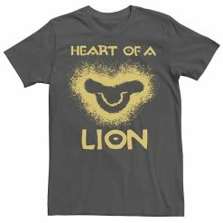 Men's Disney The Lion King Heart Of A Lion Young Simba Logo Tee