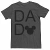 Big & Tall Disney Mickey Mouse Dad Letter Stack Logo Tee -Disney Sales Store unnamed file 5074