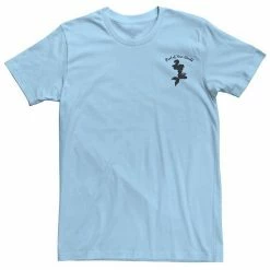 Men's Disney The Little Mermaid Ariel Silhouette Left Chest Tee