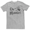Big & Tall Disney Mickey Mouse And Friends "Oh Minnie" Simple Text Tee -Disney Sales Store unnamed file 5080
