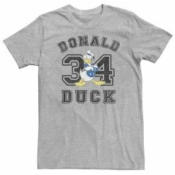 Big & Tall Disney Donald Duck Varsity Text #34 Portrait Tee