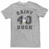 Big & Tall Disney Daisy Duck Varsity Text # 40 Tee -Disney Sales Store unnamed file 5181